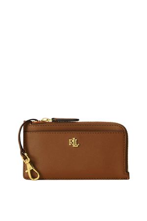 Zip Crd Cs-Card Case-Small-Natural Smth Leathr LAUREN RALPH LAUREN | Portacarte di credito | 432P10421001